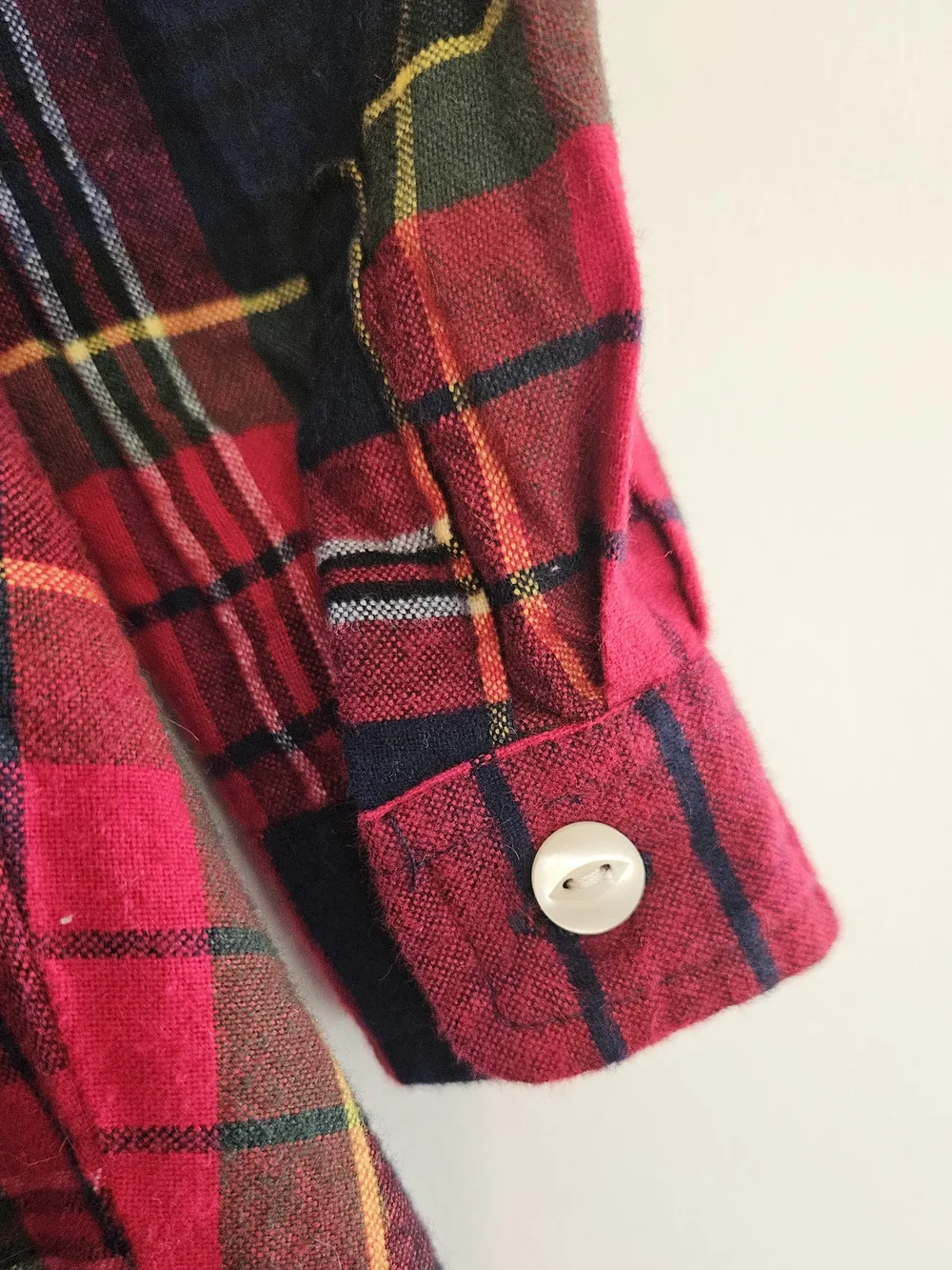 Ralph Lauren Kids Tartan Plaid Cotton Flannel Dress. 12 Months